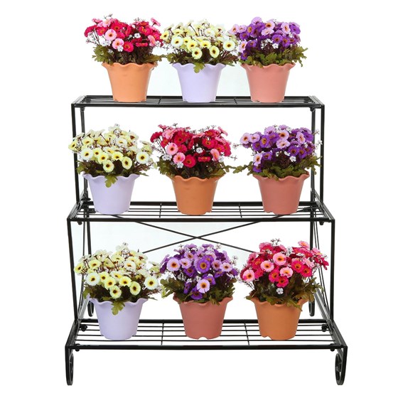 室內(nèi)鐵藝花架