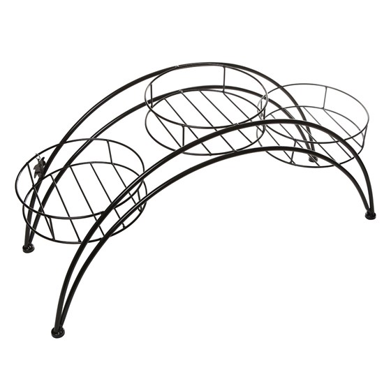 陽臺鐵藝花架廠家