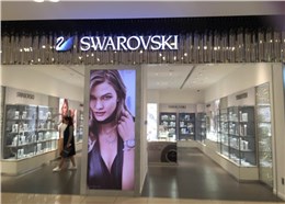 某大型商場飾品店飾品展示架案例