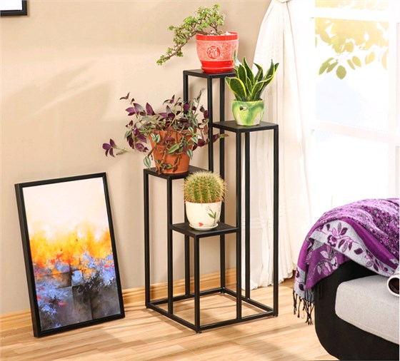 美式復古落地花架廠家