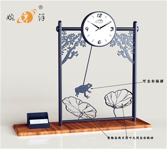 歐式鐵藝鐘表定制