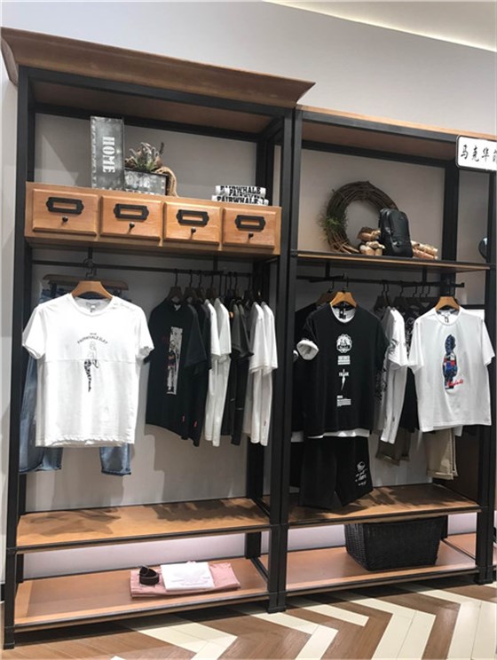 鐵藝服裝展示道具