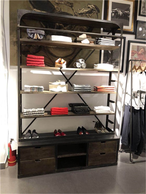 復(fù)古鐵木組合道具定制