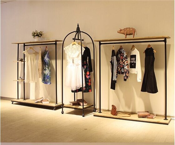賣衣服展示架定制