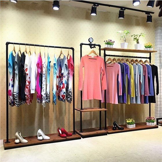 服裝店服裝展示架