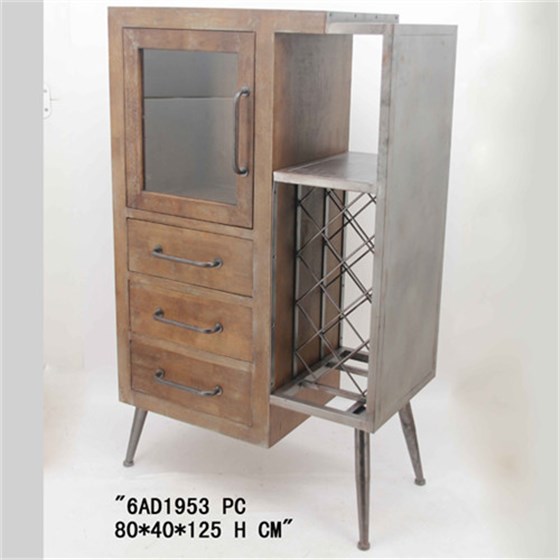 美式復(fù)古酒柜
