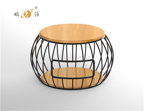 復(fù)古鐵木茶幾定制廠家