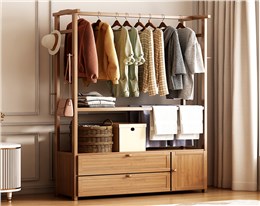 衣柜加衣物置發(fā)架
