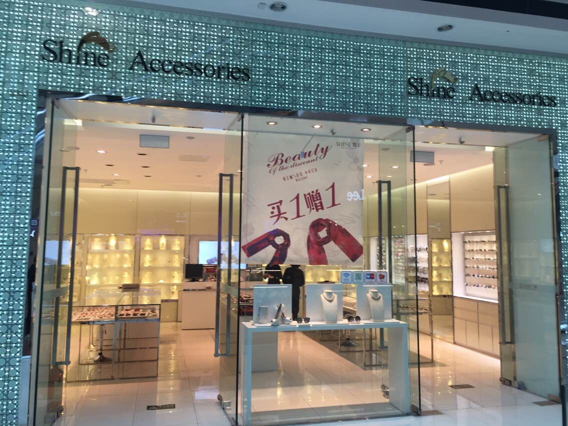 義烏萬達Shine Accessories飾品展示架案例