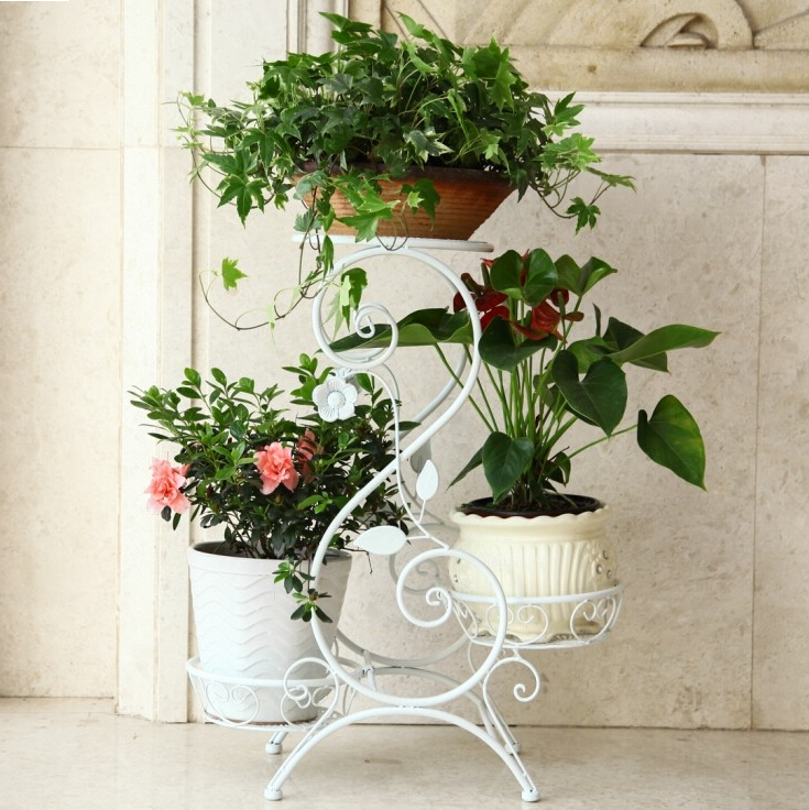 室內鐵藝花架定制選擇浙江婉洋工藝有限公司