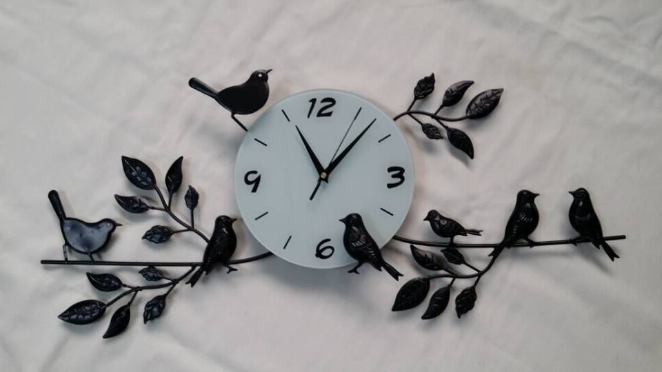 創(chuàng)意鐵藝掛鐘