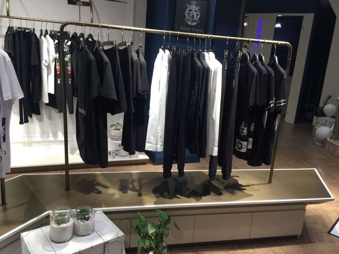 鐵藝服裝展示架