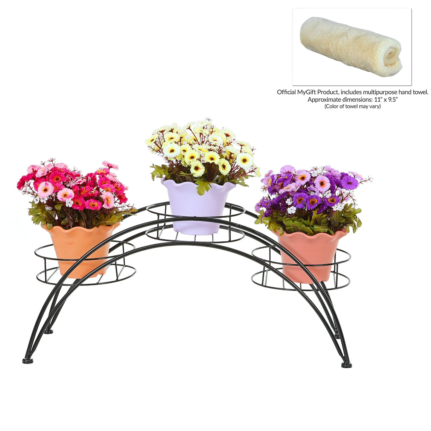 陽臺鐵藝花架定制