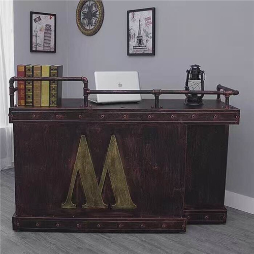 美式復(fù)古收銀臺(tái)定制,必須來(lái)婉洋看一看