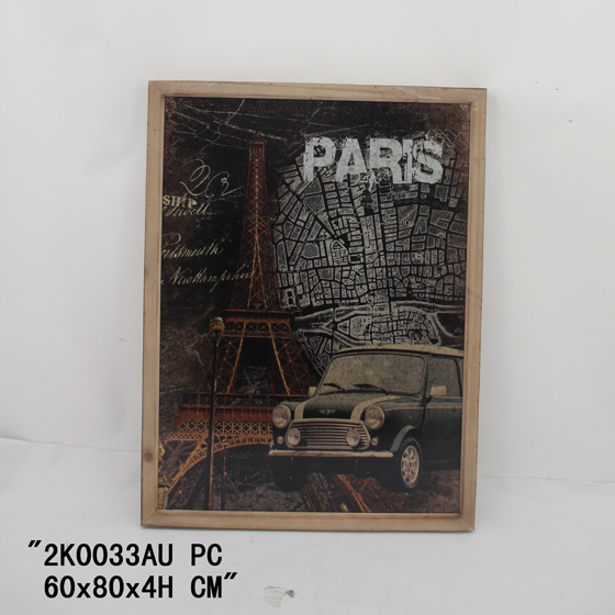 美式復(fù)古裝飾畫