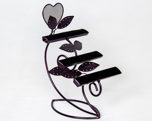 戒指愛心造型展示架