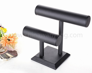 兩層PU皮手鐲展示架