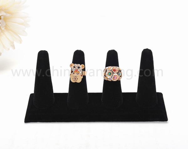 戒指絨布展示架