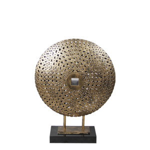 銅錢金屬酒店餐廳擺件展示架