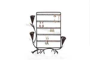 五層創(chuàng)意耳環(huán)展示架廠家