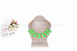 站立式麻布項(xiàng)鏈展示架工廠