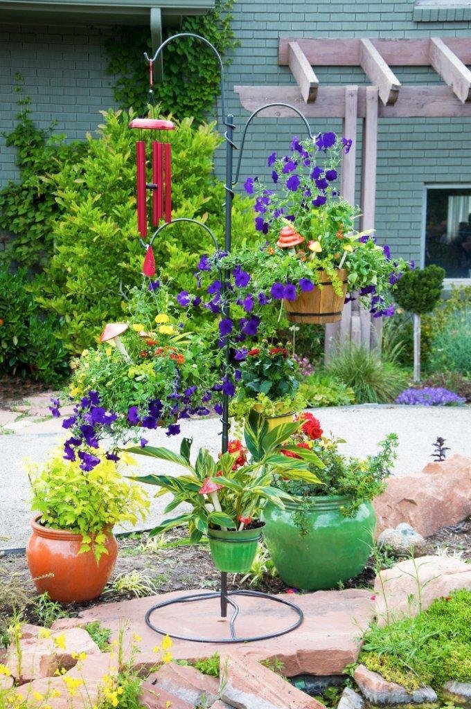 庭院鐵藝花架定制