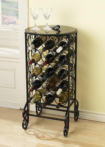 歐式吧臺(tái)酒架定制