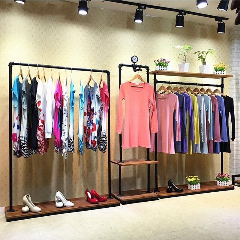 服裝店服裝展示架