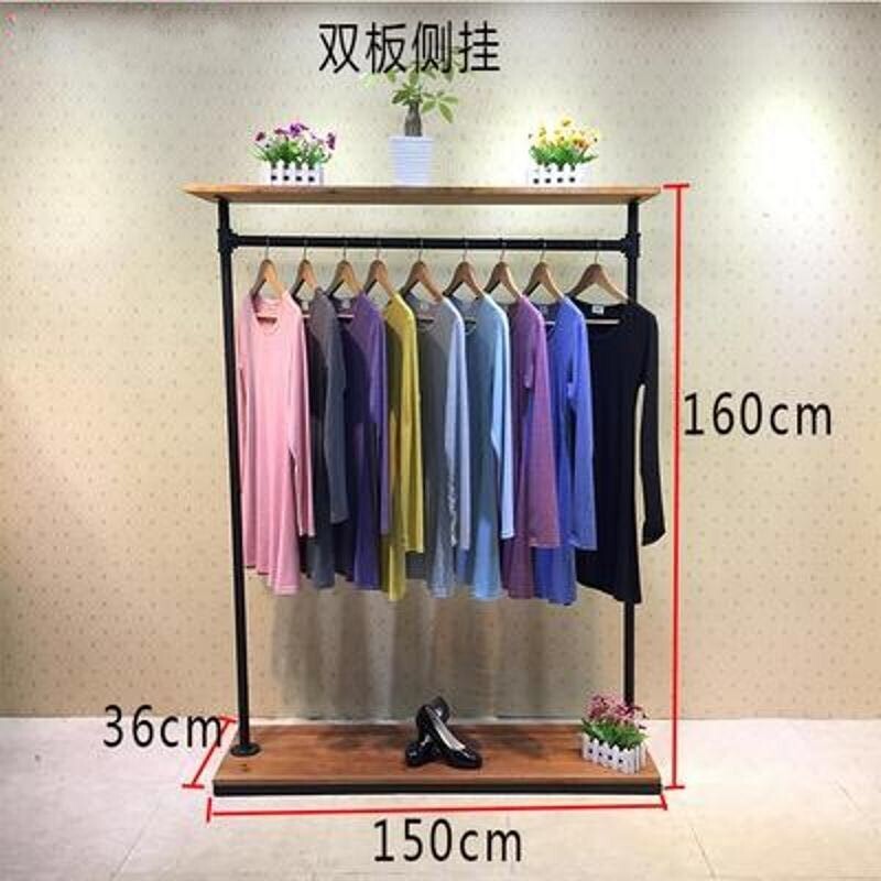 服裝店服裝展示架定制
