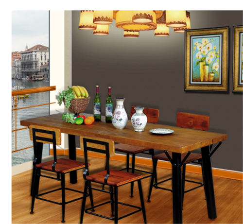 鐵木仿古餐桌定做