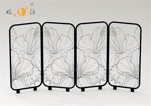中式鐵藝屏風(fēng)定做