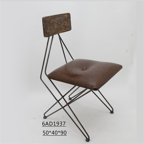 美式鐵藝休閑椅