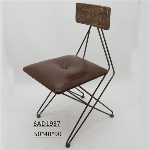 美式鐵藝休閑椅定制