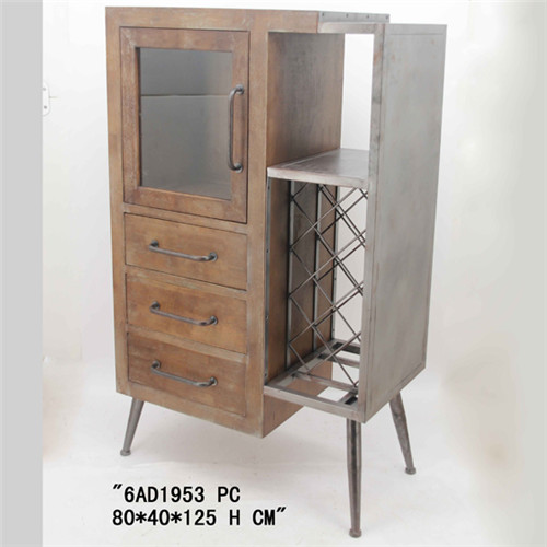 美式復(fù)古酒柜