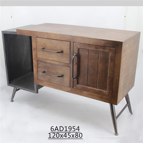 鐵藝復(fù)古儲物柜