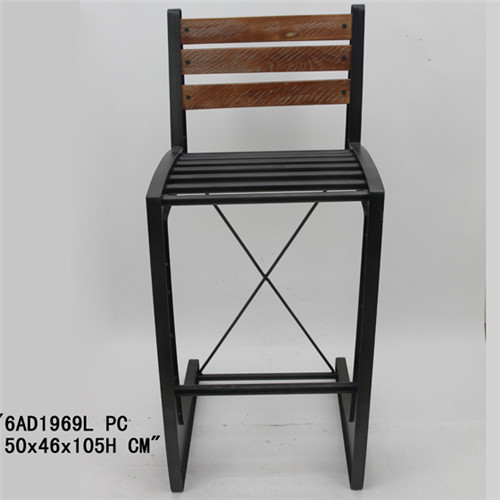 美式鐵藝吧臺(tái)椅