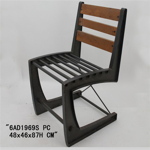 美式鐵藝吧臺(tái)椅