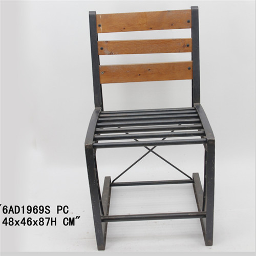 美式鐵藝吧臺(tái)椅