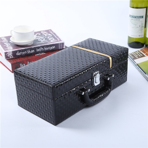 高檔皮質(zhì)酒盒