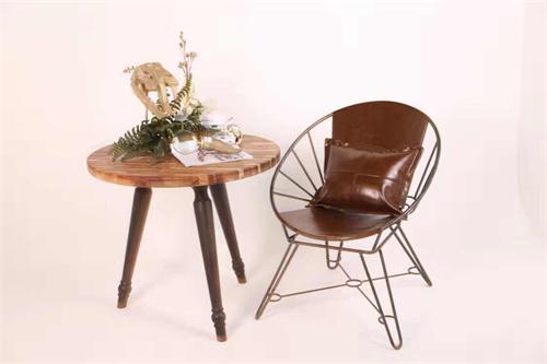 復(fù)古鐵藝休閑椅