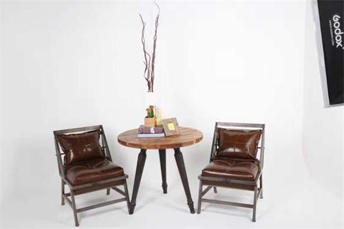 復(fù)古鐵藝休閑椅