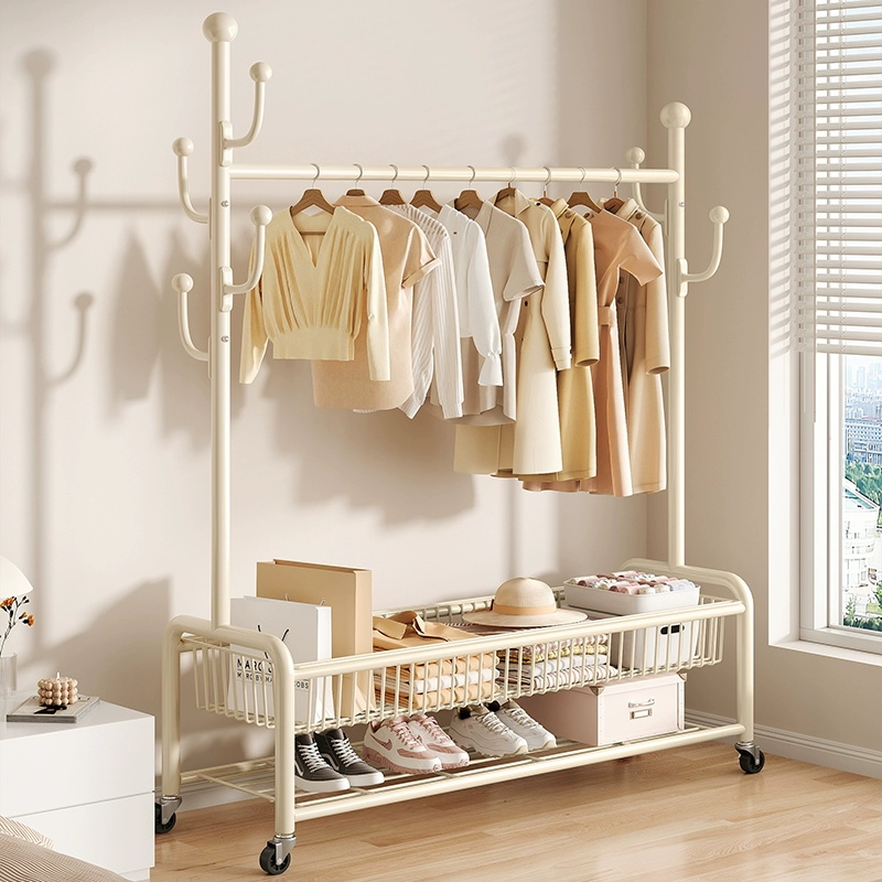 鐵質(zhì)雙層置衣架