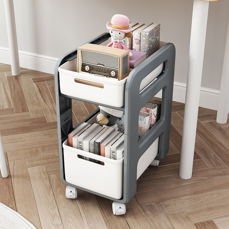 雙層置物小推車