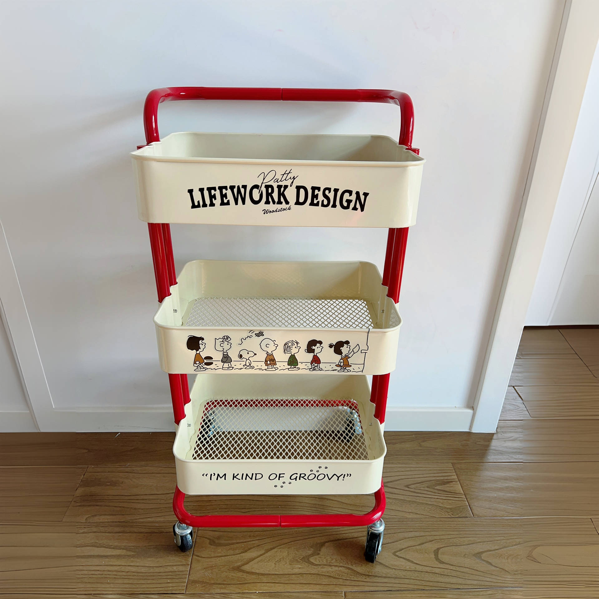 三層方型小推車