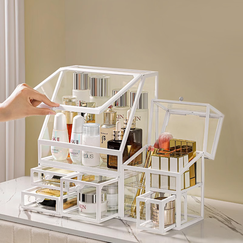 白邊玻璃收納盒