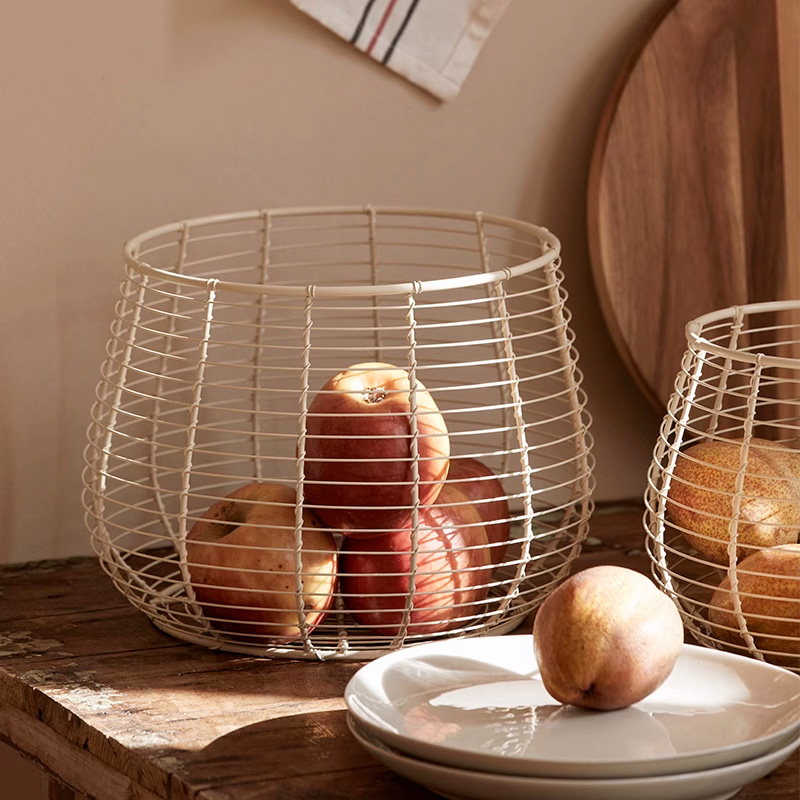 網(wǎng)格圓果籃