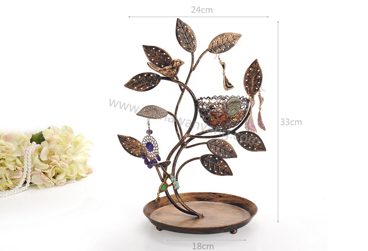 樹形展示架 鐵藝耳環(huán)展示架