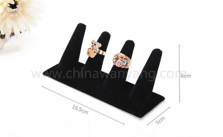 戒指絨布展示架