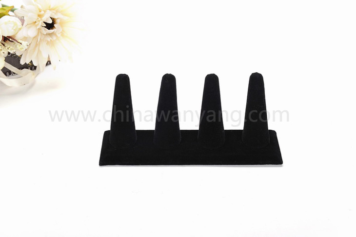 戒指絨布展示架