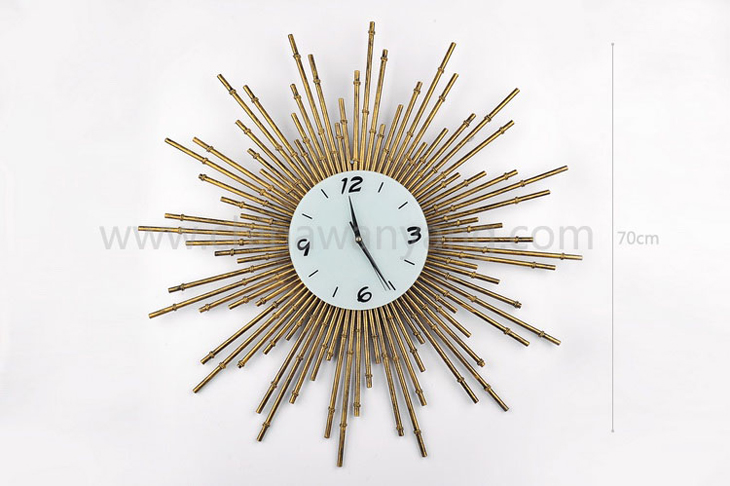 歐式風格墻貼鐘